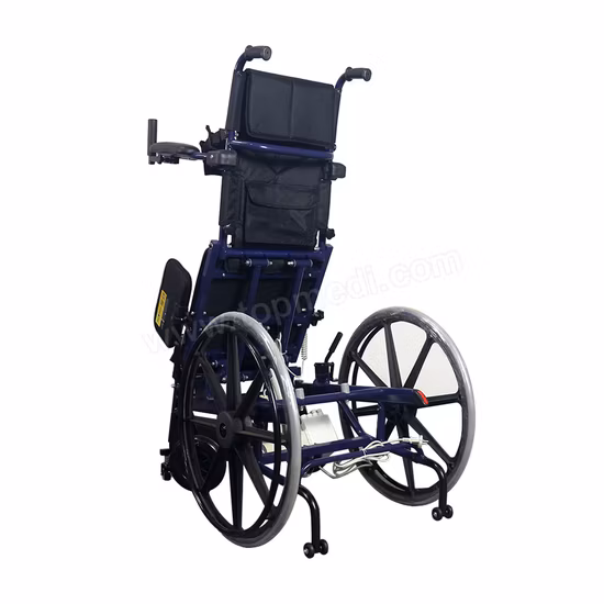 Fauteuil roulant électrique debout, équipement de réadaptation, fauteuil roulant handicapé debout, électrique debout
