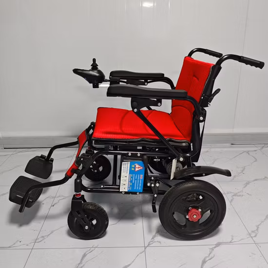 5% de réduction sur le fauteuil roulant électrique à moteur domestique 6000n pour handicapés, prix le moins cher, avec fonction debout